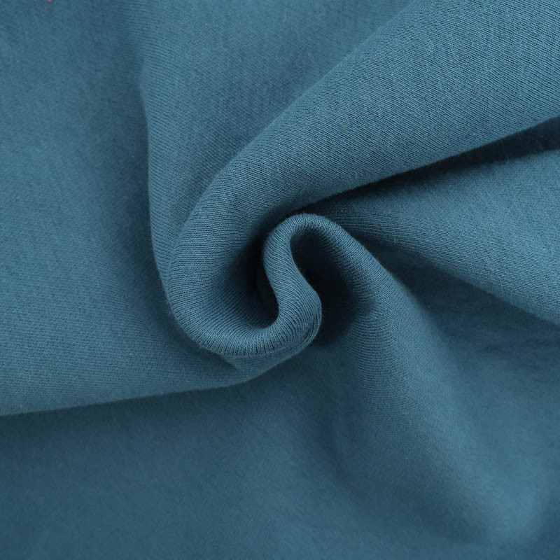 Dikke fleece-sweater Léo in petrolblauw - Maison Klem